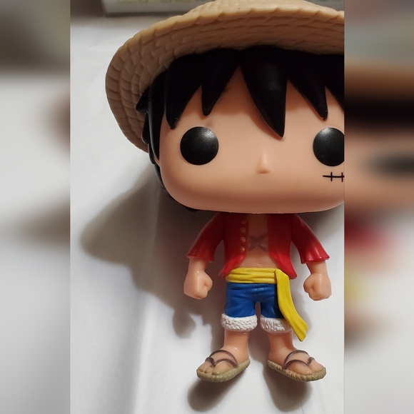 Funko Pop Animation One Piece Monkey D Luffy #98 JJL 160706 (2016) GUC - Picture 10 of 11